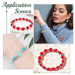 Perles d'espacement en acier inoxydable 304&nbsp;STAS-UN0008-20P