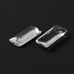 Transparente Glas Cabochons&nbsp;LS-GLAA-SZC0001-02