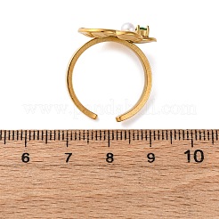 Verstellbare Manschettenringe aus 304 Edelstahl für Damen&nbsp;LS-RJEW-B126-05G-01
