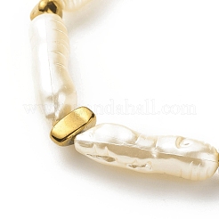 Collana con bracciale in perline simil abs ed ematite sintetica&nbsp;SJEW-JS01240