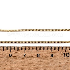 304 Edelstahl runde Schlangenkettenhalsketten&nbsp;NJEW-T016-19G