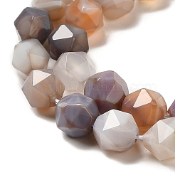 Natur Botswana Achat Perlen Stränge&nbsp;G-K382-A14-02