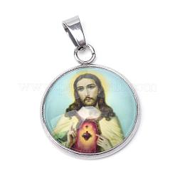 Jesus thema glasanhänger&nbsp;GLAA-R187-P