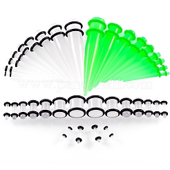 Kit di allungamento per calibri per tappi per le orecchie 36 pz 18&nbsp;KY-C010-01D