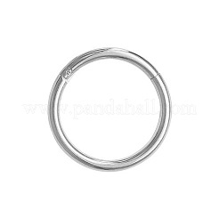Boucles d'oreilles créoles en acier inoxydable chirurgical 316L pour cartilage&nbsp;WGB51CA-01