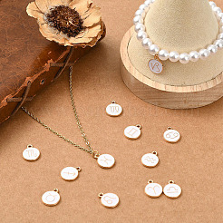 Pendentifs d'émail en alliage&nbsp;ENAM-YW0001-100