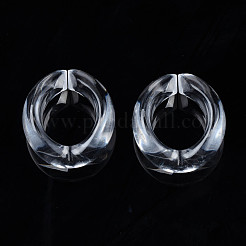 Transparentem Acryl Verknüpfung Ringe&nbsp;TACR-S159-03
