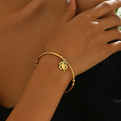 Brazaletes de charm de acero inoxidable&nbsp;DX7193