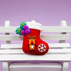 Colgantes de plástico de pvc de navidad&nbsp;KY-D018-01D