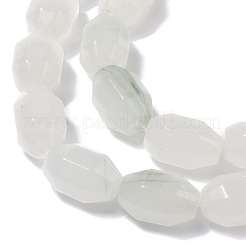 Perles de quartzite naturel Tianshan Cui en brins&nbsp;G-F781-A11-01
