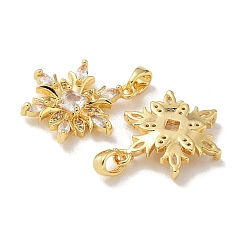 Pendentifs en laiton avec micro pavé de zircone cubique&nbsp;KK-R210-16G