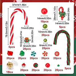 Vasenfüller mit Weihnachtsmotiv&nbsp;DIY-SC0025-55