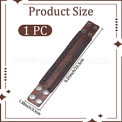 Bracelets vachette de cordon&nbsp;BJEW-WH20003-12B-01