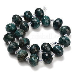 Natürliche Apatit Perlen Stränge&nbsp;G-L642-I08-18x13mm