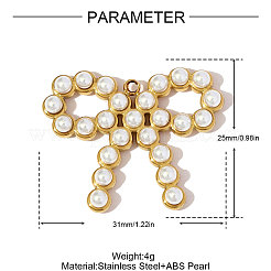 Anhänger aus Edelstahl 304&nbsp;STAS-OY006-43G