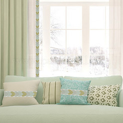 Polyester-Jacquard-Blattband für Bekleidungszubehör&nbsp;OCOR-WH0097-23A