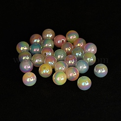 Undurchsichtige UV-beschichtete Acrylperlen&nbsp;PACR-D288-24
