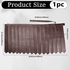 Jupe ceinture romaine en cuir PU&nbsp;AJEW-WH20033-120B