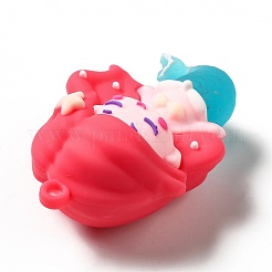 Pendentifs en pvc en forme de sirène&nbsp;KY-E012-06A