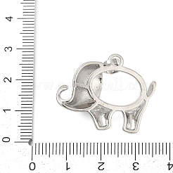 Colgante de latón cabochon ajustes&nbsp;KK-S521-17I-P