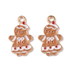 Weihnachten Legierung Emaille Anhänger&nbsp;X-ENAM-M056-10KCG