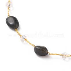 Pépites de cheville en perles de pierres précieuses naturelles&nbsp;AJEW-AN00345