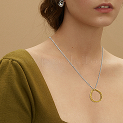 30 collier chaîne en acier inoxydable 304 pour hommes et femmes&nbsp;NJEW-BBC0001-46