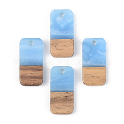 Colgantes de resina y madera de nogal&nbsp;RESI-S389-044A