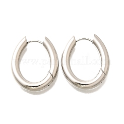 201 orecchini a cerchio in acciaio inossidabile&nbsp;EJEW-Q026-12P-B