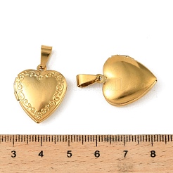 Medaillonanhänger aus 316 Edelstahl&nbsp;STAS-O135-06G