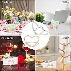 36 porte-cartes de table en acier au carbone&nbsp;AJEW-OC0002-29