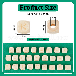 Holzperlen&nbsp;WOOD-WH0048-02A