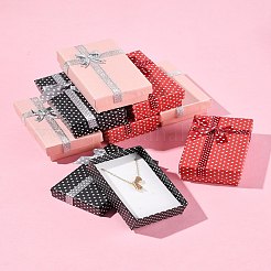 12 Stück 3 Farben Karton Papier Schmuck Set Boxen&nbsp;CBOX-FS0001-02