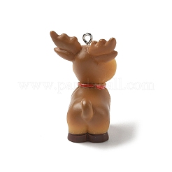 Anhänger aus undurchsichtigem Harz zum Thema Weihnachten&nbsp;LS-RESI-I336-01P-03