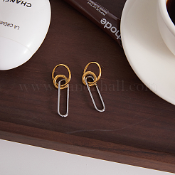 Pendientes colgantes de acero inoxidable 304 para mujer&nbsp;JW1089