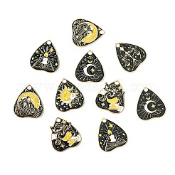 30 stücke 6 stile tarot legierung herz anhänger&nbsp;FIND-CJ0004-05