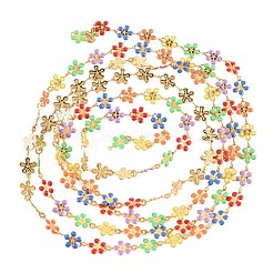 Chaînes à maillons tournesol en acier inoxydable 304 avec placage ionique (IP)&nbsp;STAS-N092-121