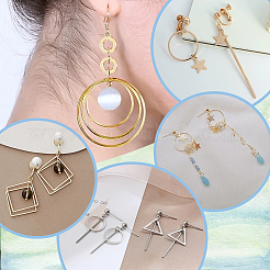 Kits de fabricación de pendientes de latón diy&nbsp;DIY-PH0029-17