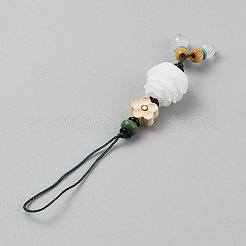Sangles mobiles en imitation de bois de lotus Bodhi&nbsp;MOBA-WH0008-01A