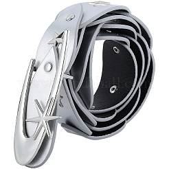 1 Stück Kunstleder-Kettengürtel&nbsp;AJEW-CL0001-91B