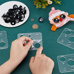 Acryl-Bastelvorlage für Puppenaugen&nbsp;DIY-WH0580-39H