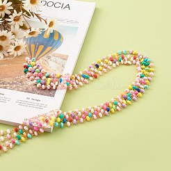 Chaînes de perles en pâte polymère faites à la main&nbsp;AJEW-JB00975