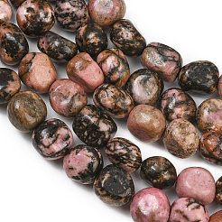 Chapelets de perles en rhodonite naturelle&nbsp;GG-CBA787B-A12