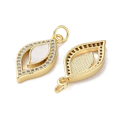 Colgante micropavé cubic zirconia de latón&nbsp;KK-B083-06G