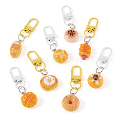 8 pièces 8 styles de pendentifs alimentaires imitation résine opaque&nbsp;AJEW-TADJ0001-26