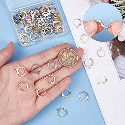 80 pièce de boucles d'oreilles à levier en acier inoxydable 304&nbsp;STAS-SC0004-60
