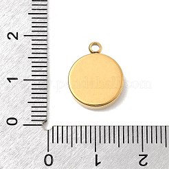 304 Edelstahl Emaille mit Strass-Anhängern&nbsp;STAS-Z179-38G-01