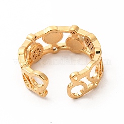 Anello polsino aperto malocchio smaltato colorato con zirconi cubici&nbsp;KK-A180-51G