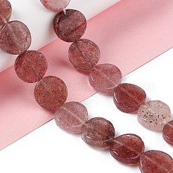Fragola naturale perle di quarzo fili&nbsp;G-O120-10