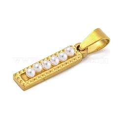 Placcatura ionica (ip) ciondoli in acciaio inossidabile 304&nbsp;STAS-U024-01I